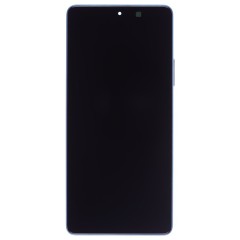 Дисплей для Xiaomi Poco F5 (23049PCD8G) / Redmi Note 12 Turbo (23049RAD8C) + тачскрин (синий) (в рамке) (ORIG100) (SP)