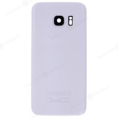Задняя крышка для Samsung G930 Galaxy S7 (белый) (в сборе со стеклом камеры)