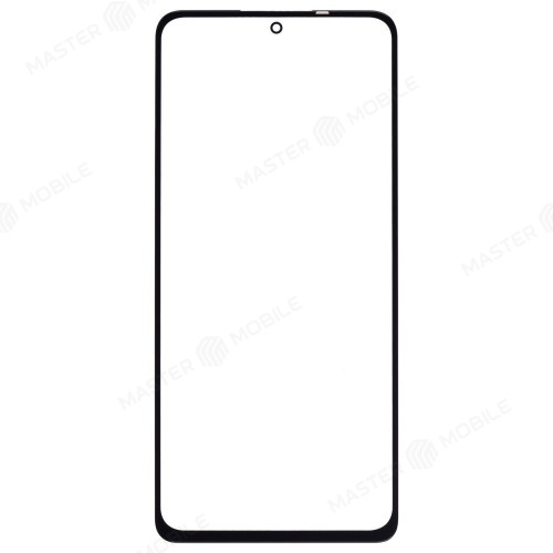Стекло модуля для Xiaomi Redmi Note 10 Pro 4G (M2101K6G) + OCA (черный)