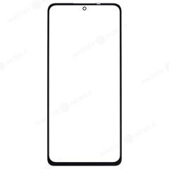 Стекло модуля для Xiaomi Redmi Note 10 Pro 4G (M2101K6G) + OCA (черный)