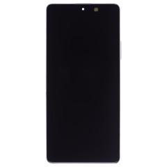 Дисплей для Xiaomi Poco F5 (23049PCD8G) / Redmi Note 12 Turbo (23049RAD8C) + тачскрин (серебристый) (в рамке) (ORIG100) (SP)