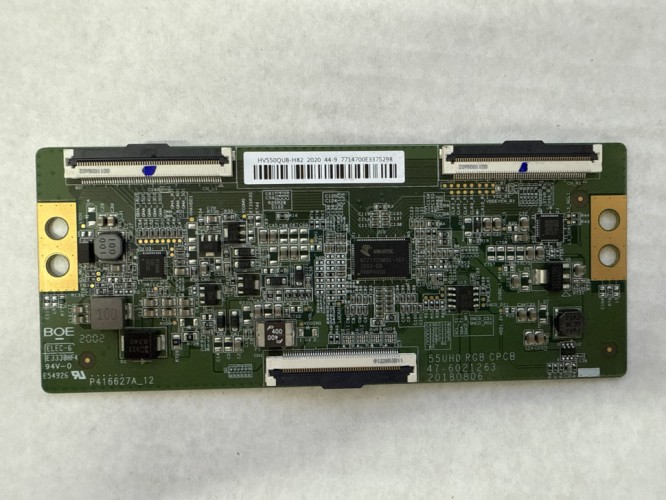 Контроллер изображения 55UHD RGB CPCB 47-6021263 20180806 HV550QUB-H82