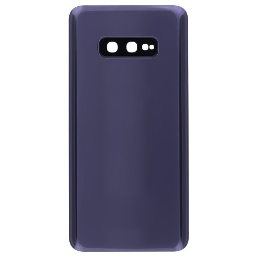 Задняя крышка для Samsung G970 Galaxy S10e (черный) (в сборе со стеклом камеры)