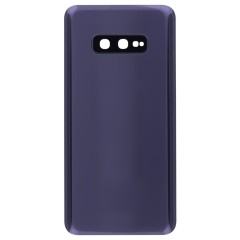 Задняя крышка для Samsung G970 Galaxy S10e (черный) (в сборе со стеклом камеры)