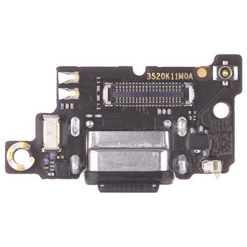 Нижняя плата для Xiaomi Poco F3 (M2012K11AG) / Mi 11i (M2012K11G) и др. с комп. + разъем зарядки + микрофон (ORIG100)