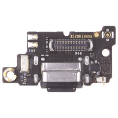 Нижняя плата для Xiaomi Poco F3 (M2012K11AG) / Mi 11i (M2012K11G) и др. с комп. + разъем зарядки + микрофон (ORIG100)