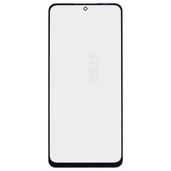 Стекло модуля для Xiaomi Redmi Note 12 4G (23021RAA2Y) / Redmi Note 12 5G (22111317G) / Poco X5 5G (22111317PG) + OCA (черный) (Musttby) (Premium)