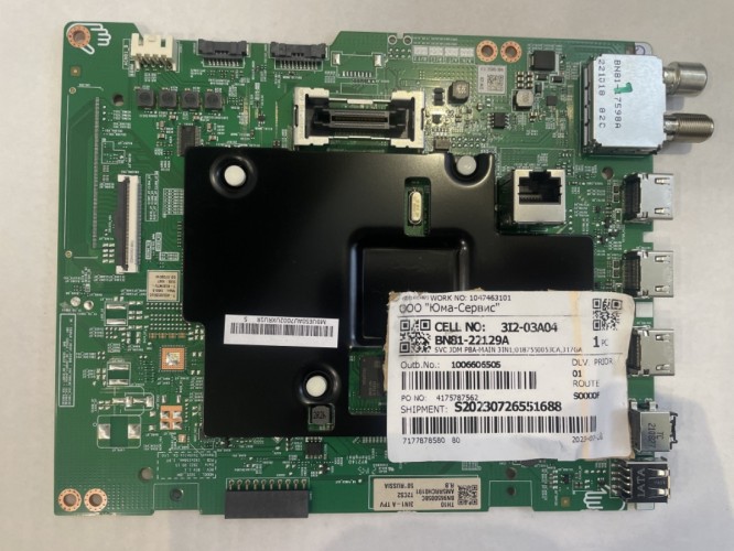 Материнская плата, BN9650058C BN81-22129A 3IN1-A TPV T2CS2 50" RUSSIA