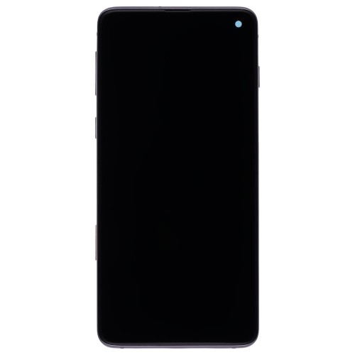 Дисплей для Samsung G973 Galaxy S10 + тачскрин (черный) (в рамке) (In-Cell)