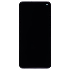 Дисплей для Samsung G973 Galaxy S10 + тачскрин (черный) (в рамке) (In-Cell)