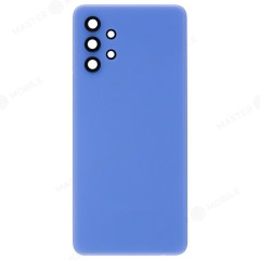 Задняя крышка для Samsung A325 Galaxy A32 (голубой) (в сборе со стеклом камеры)