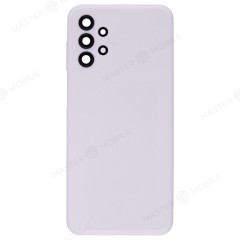 Задняя крышка для Samsung A135 Galaxy A13 (белый) (в сборе со стеклом камеры)