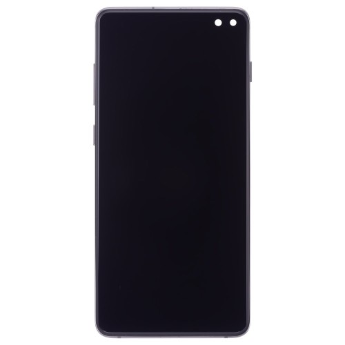 Дисплей для Samsung G975 Galaxy S10+ + тачскрин (черный) (в рамке) (In-Cell)