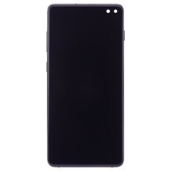 Дисплей для Samsung G975 Galaxy S10+ + тачскрин (черный) (в рамке) (In-Cell)