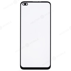 Стекло модуля для Realme 6 Pro (RMX2063) + OCA (черный)