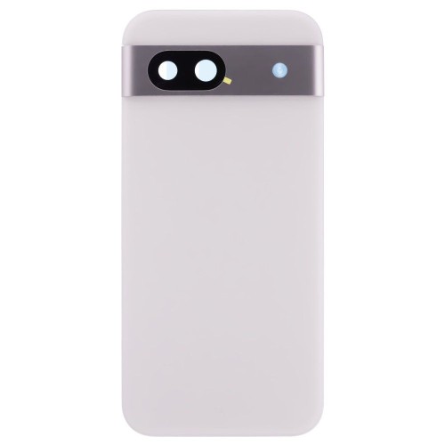 Задняя крышка для Google Pixel 8A (GKV4X/G6GPR/G8HHN/G576D) (бежевый) (в сборе со стеклом камеры)