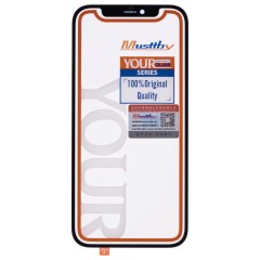 Стекло модуля для Apple iPhone 12 / iPhone 12 Pro + OCA (Musttby) (Premium)