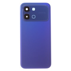 Задняя крышка для Infinix Note Edge (X6887) (синий) (в сборе со стеклом камеры)