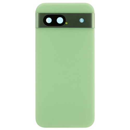 Задняя крышка для Google Pixel 8A (GKV4X/G6GPR/G8HHN/G576D) (зеленый) (в сборе со стеклом камеры)