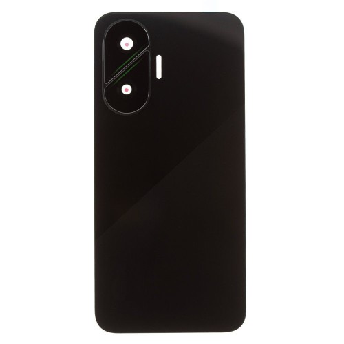 Задняя крышка для Xiaomi Poco F7 (25053PC47G) (черный) (в сборе со стеклом камеры) (ORIG100)