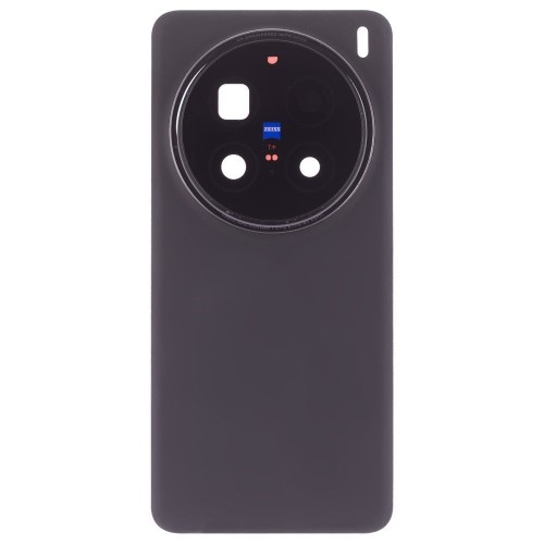 Задняя крышка для Vivo X200 Pro (V2413) (черный) (в сборе со стеклом камеры)