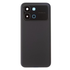Задняя крышка для Infinix Note Edge (X6887) (черный) (в сборе со стеклом камеры)