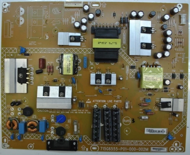 Блок питания 715G6555-P01-000-002M, для телевизора PHILIPS 50PUS6809/60