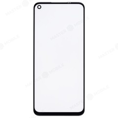 Стекло модуля для Realme 7 4G (RMX2155) + OCA (черный)