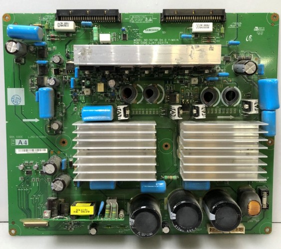 Блок питания LJ41-02317A LJ92-01046A, для телевизора PHILIPS PS50P5HR