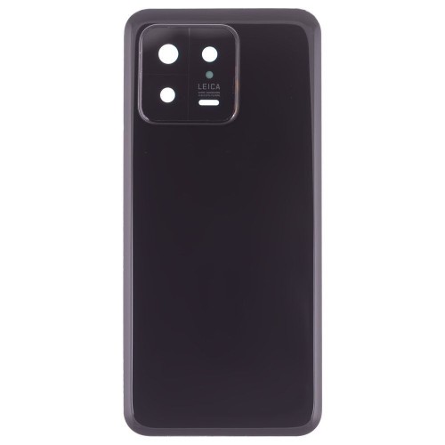 Задняя крышка для Xiaomi 13 (2211133G) (черный) (в сборе со стеклом камеры)