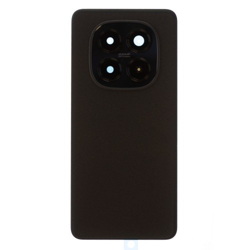 Задняя крышка для Xiaomi Redmi Note 15 Pro 4G (25100RA69G) (черный) (в сборе со стеклом камеры)