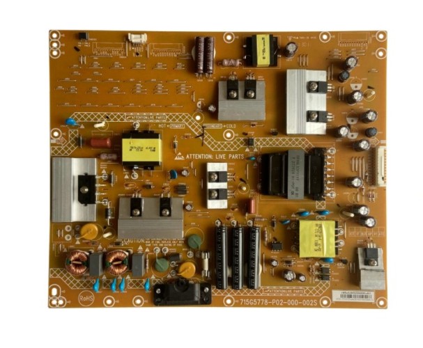 Блок питания 715G5778-P02-000-002S, для телевизора PHILIPS 50PFL5028T/60 с разъемом CN8504/CN8503