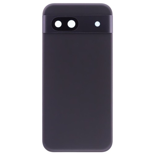Задняя крышка для Google Pixel 8A (GKV4X/G6GPR/G8HHN/G576D) (черный) (в сборе со стеклом камеры)