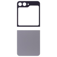 Задняя крышка для Samsung F741 Galaxy Z Flip 6 (серебристый) (комплект)