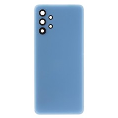 Задняя крышка для Samsung A325 Galaxy A32 (голубой) (в сборе со стеклом камеры) (ORIG100)