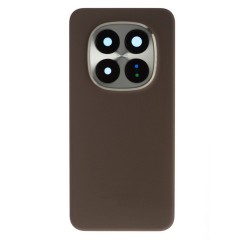 Задняя крышка для Xiaomi Redmi Note 15 Pro+ (2510ERA8BG) (коричневый) (в сборе со стеклом камеры)