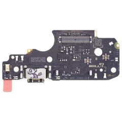 Нижняя плата для Xiaomi Poco X4 Pro 5G (2201116PG) / Redmi Note 11 Pro 4G (2201116TG) и др. с комп. + разъем зарядки + микрофон + разъем SIM (ORIG100)