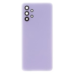 Задняя крышка для Samsung A325 Galaxy A32 (фиолетовый) (в сборе со стеклом камеры) (ORIG100)