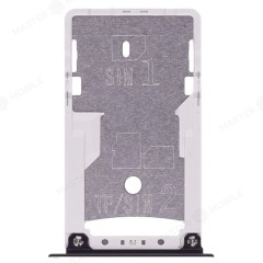Держатель сим-карты + карты памяти (MicroSD) для Xiaomi Redmi Note 4 / Redmi Note 4 Pro (черный)