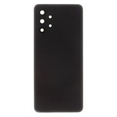 Задняя крышка для Samsung A325 Galaxy A32 (черный) (в сборе со стеклом камеры) (ORIG100)