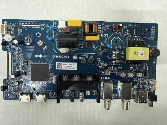 Материнская плата, CV3663C-M32 Tuvio STV-32DHBK1R HV320WHB-F86 Rev.1.0