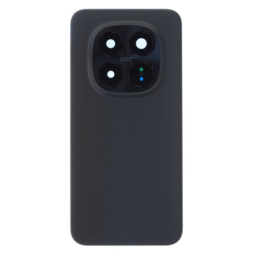 Задняя крышка для Xiaomi Redmi Note 15 Pro+ (2510ERA8BG) (черный) (в сборе со стеклом камеры)