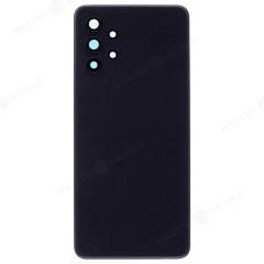 Задняя крышка для Samsung A325 Galaxy A32 (черный) (в сборе со стеклом камеры)