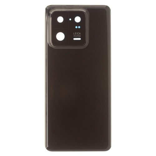 Задняя крышка для Xiaomi 13 Pro (2210132G) (черный) (в сборе со стеклом камеры)