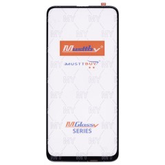 Стекло модуля для Huawei P Smart Z (STK-LX1) / Honor 9X/9X Premium / Y9s (STK-L21) / Y9 Prime 2019 + OCA (черный) (Musttby)