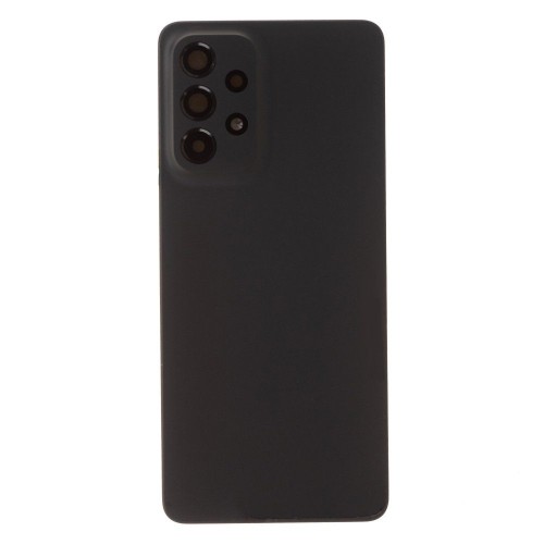 Задняя крышка для Samsung A336 Galaxy A33 5G (черный) (в сборе со стеклом камеры) (ORIG100)