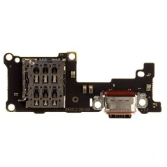 Нижняя плата для Realme GT 6 (RMX3851) / GT 6T (RMX3853) с комп. + микрофон + разъем SIM