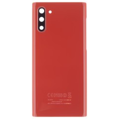 Задняя крышка для Samsung N970 Galaxy Note 10 (красный) (в сборе со стеклом камеры)