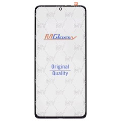 Стекло модуля для Xiaomi Poco F3 (M2012K11AG) / Poco F4 (22021211RG) / Mi 11i (M2012K11G) и др. + OCA (черный) (Musttby)