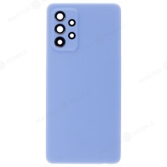 Задняя крышка для Samsung A525 Galaxy A52 / A526 Galaxy A52 5G / A528 Galaxy A52s (голубой) (в сборе со стеклом камеры)